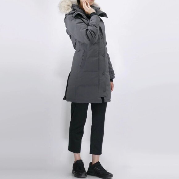 Canada Goose "Shelburne" Parka in Grey, size Small - Picture 4 of 16